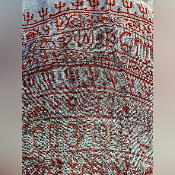 Prayer shawl/cover-up/bedspread Cost plus world market new twin soft rayon wrap - Picture 8 of 15